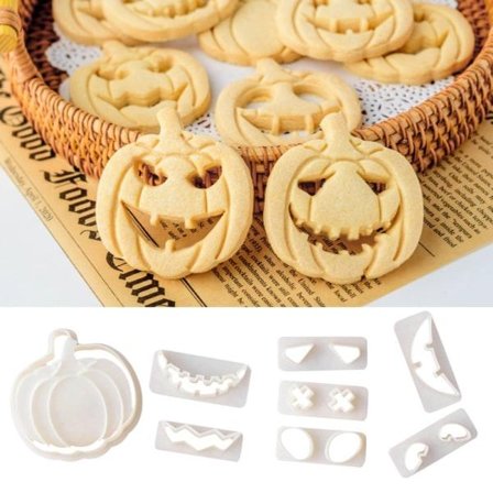 9 stk Halloween Gresskar Spøkelsesform