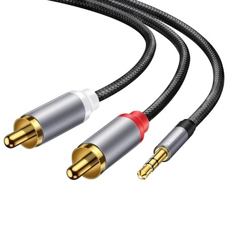 5m RCA kaapeli 3,5mm 2RCA jakaja 3.5 liitin 2 RCA uros ääni johto
