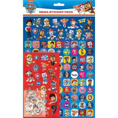 Paw Patrol Mega Pack 150 St Klistermärken Klistermärke