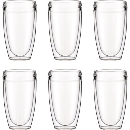 Bodum Pavina Outdoor Krus 6 stk. 45 cl - Transparent | KitchenOne