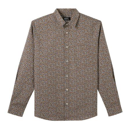 A.p.c. Shirts Brun, Herre Skjorter