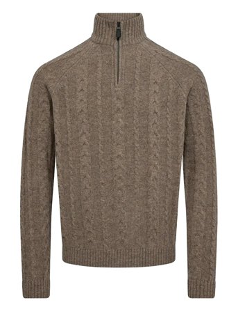 Bs Askel Regular Fit Knitwear Brown Bruun & Stengade