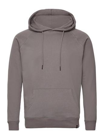 Basic Sweat Hoodie Hettegenser Genser Grå Denim Project*Betinget Tilbud