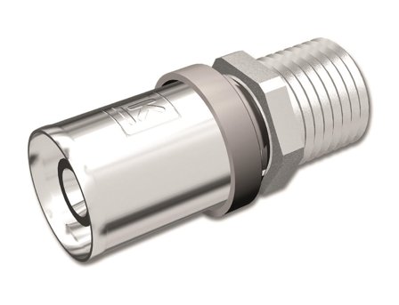 LK Systems PressPex 1876506 Koppling utv. gänga, rak 16 mm x G15, Installation