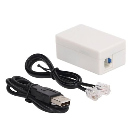 RJ11 Telefonopkaldsoptager til Hjemmekontoret