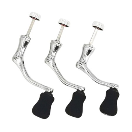 Universal Spinnehjulshåndtag Metal Fiskehjuls Rockarme Greb Knapper Dele Fg {Db}