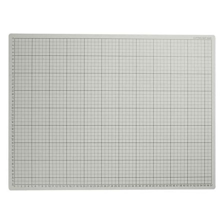 Skæreunderlag - CREOTIME - 45 x 60 cm - Selvlægende overflade - Justeringsgitter