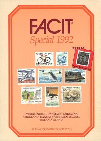 FACIT Special-frimærkekatalog 1992