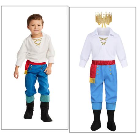 Pojkar Royal Prince King Outfit Party Cosplay XS
