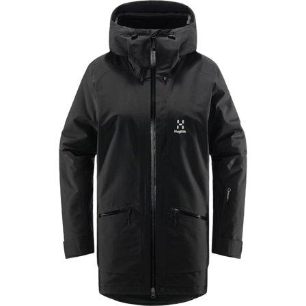 Haglöfs Lumi Insulated Parka Women's Women synthetic-lined parkas Black L