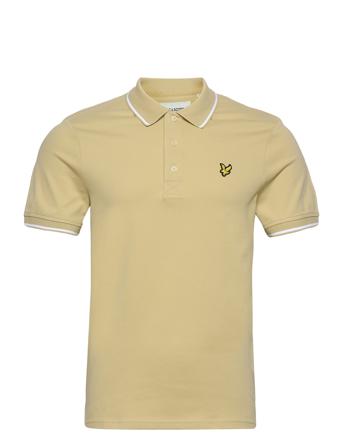 Tipped Polo Shirt Beige Lyle & Scott
