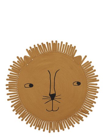 Mara Lion Rug Brown OYOY MINI