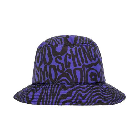 Moschino Patterned bucket Hoed , Paars , unisex , Maat: S