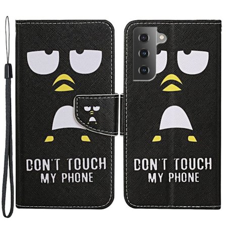 Wonderland Samsung Galaxy S22 Flip Etui - Pingvin