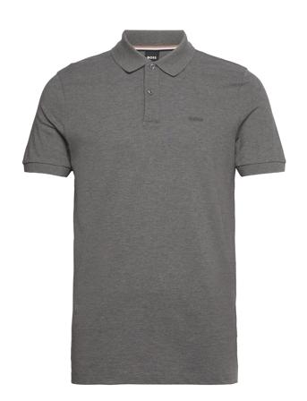 Pallas Polos Short-sleeved Grå BOSS*Betinget Tilbud