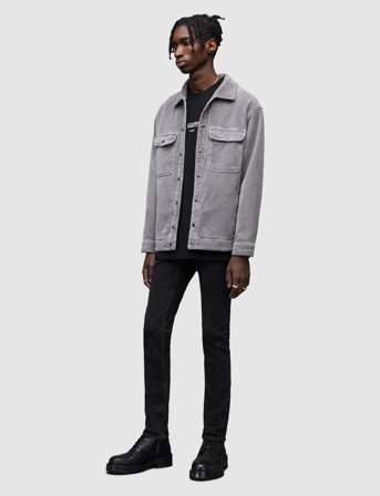 AllSaints Cigarette Damaged - Black - 32 x 32