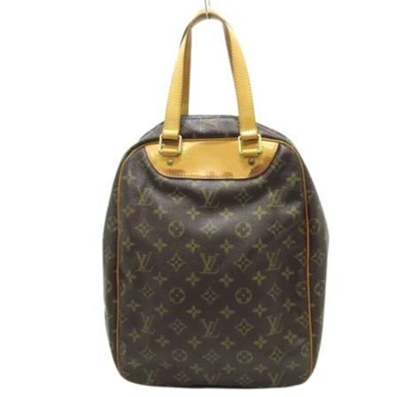 Louis Vuitton Vintage, Pre-owned Polyester Excursion Bag Bruin, Dames, Maat:ONE Size