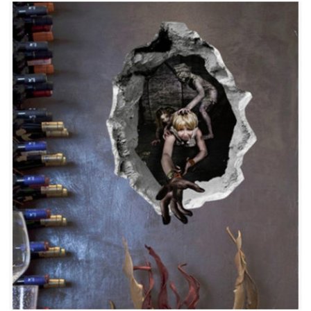 1 Stykke Vægmural Halloween Spøgelsesfestival Bar Ktv Spøgelseshus