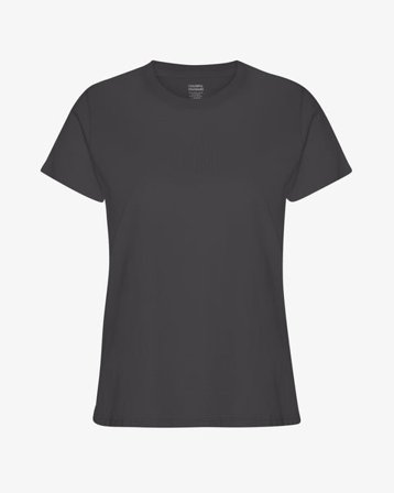 Women Light Organic Tee - Lava Grey