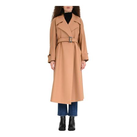 Hevo Belted Coats inbo, Dame Uldfrakker