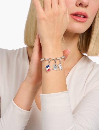 Thomas Sabo Charm Bracelet Charmista - Silver - 17 cm