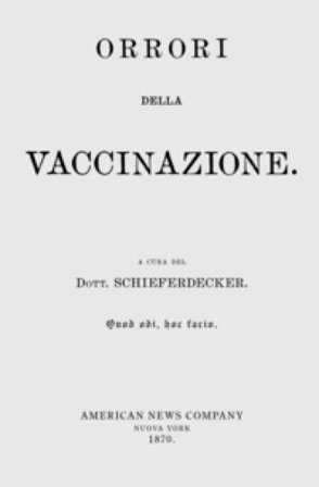 «Orrori della vaccinazione». Il dibattito vaccini sì, vaccini no, vaccini boh, non è cosa di oggi. Ecco che cosa ne pensavano nel 1870. Con espansione