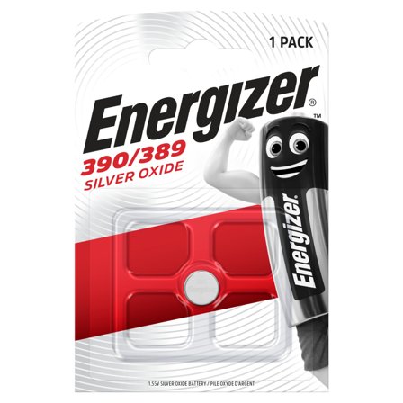 Energizer Silveroxid Knappecellebatteri 390/389, 1,55 V 11,6 x 3 mm, Elfordeling & strømforsyning