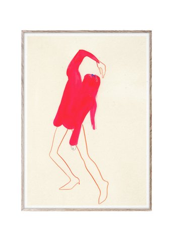 Paper Collective The Pink Pose - 30X40 Cm - Multi/patterned - 30X40CM