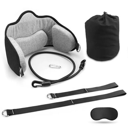 Bærbar Nakke Hængekøje Dekompression Nakkekrave Hoved Nakke Hængekøje Smertelindring og Fysisk