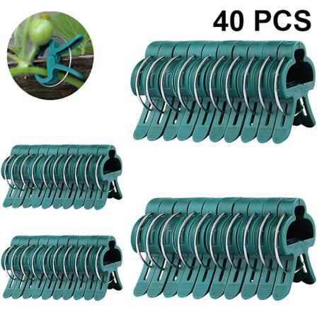 40 planteclipser og tomatbindere for hageplanter
