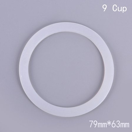 2x spishäll kaffebryggare Moka reservdelar gummipackning