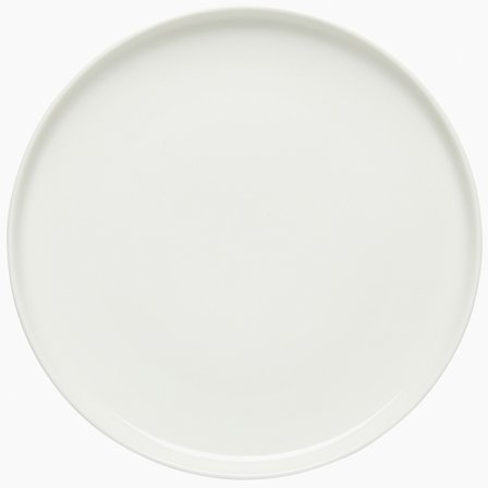 Marimekko OIVA tallerken, 20 cm, hvit