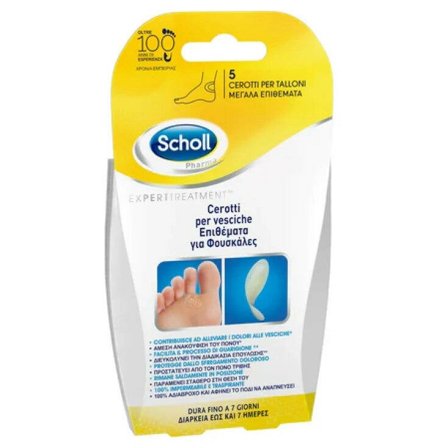 Scholl Cerotti Vesciche Tallone 5 Pezzi