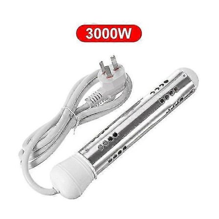 2000w/2500w/3000w Flydende Elektrisk Vandvarmer Kedel Vandvarme Varmeelement Til Badeværelse Rustfrit Stål Varmer Op 220v (Fww)