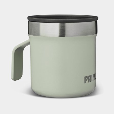 Tasse en acier inoxydable avec couvercle Primus Koppen Mug Mint Green, 20 cl / 200 ml