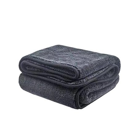 1 Mikrofiber Rengøringsklud - Magisk Rengøringsklud - til Badeværelse, Køkken, Spejl, Bil - 40 x 60 cm - Grå