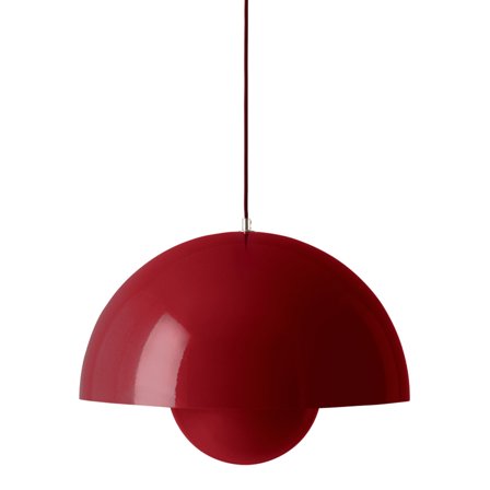 &Tradition Flowerpot VP2 taklampa 50 cm, vermilion red' - 'Andtradition | Inredning > Lampor > Taklampor > Pendellampor | Bagaren och Kocken