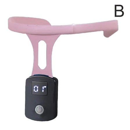 Bærbar Ultralyd Lymfatisk Beroligende Nakke Kropsformende Instrument Pukkelryg Korrektionsbælte Smart LCD-Display Påmindelse