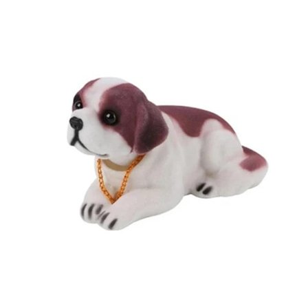 Skakande huvud Hund Nickande Fläckig Hund 4 4 4