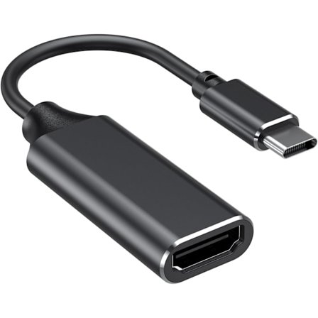 USB C till HDMI 4K Adapter för Mac OS, Type-C till HDMI Adapter [Thunderbolt 3], Kompatibel