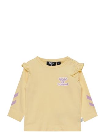 Hmlmirabel T-Shirt L/S Yellow Hummel