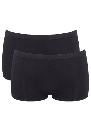 Sloggi GO Sense Short 2P Underkläder Dam Svart XL