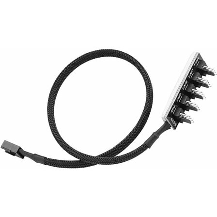 4-polet PWM-blæserhub, 5-ports blæserhub, 4-polet stik til pc-blæserhub