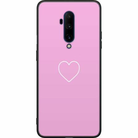 Oneplus 7t Pro Svart Skal Hjärta