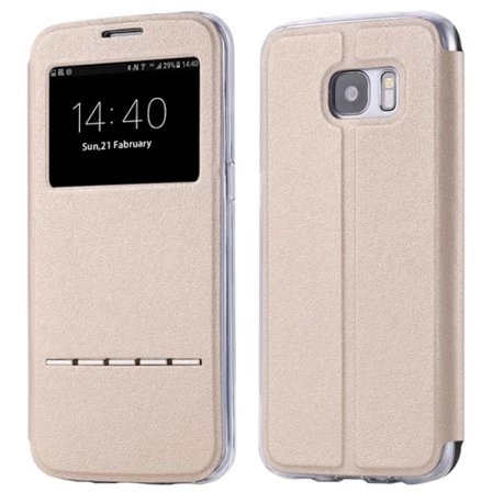 Samsung S8+ Smartfodral med fönster och svarsfunktion