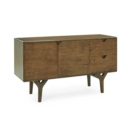 Roots skænk, 132x75 - Røget egetræ - 132x45x75 - Opbevaring