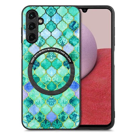 SKALO Samsung A14 4G/5G Motif Suojakuori magneettirenkaalla - #2