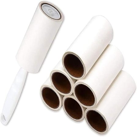 1 stk. Anti-lovalse, klebrig børste for dyrehår, selvklebende anti-lo børste for klær, tepper, bilseter, støv