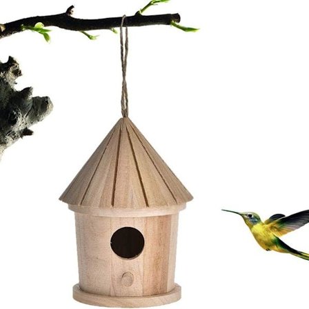 Fågelholk att måla, fågelholksats, fågelholk i trä