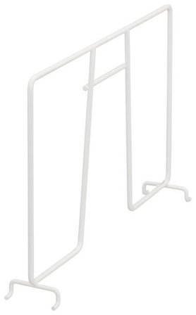 Elfa 100162 Avdelare vit, för trådhylla 311x54x200 mm, Garderobsinredning